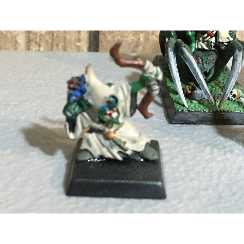 A32511 WARHAMMER FANTASY ORCS & GOBLINS MIX NIGHT FOREST SPIDER BLACK PAINT GW