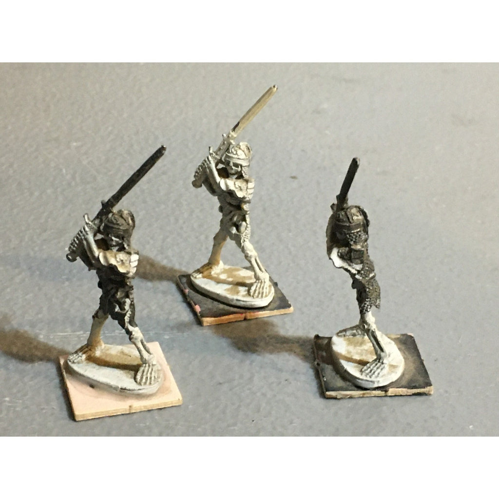 A32385 RAL PARTHA METAL MINIATURES SKELETON WARRIOR KNIGHT 3 PK TABLETOP WAR