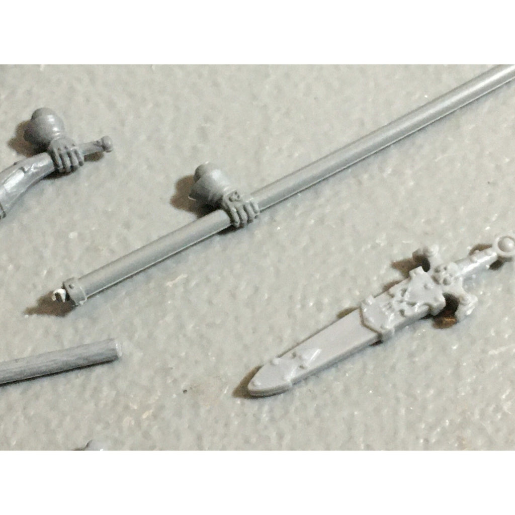 A22262 WARHAMMER FANTASY CHAOS MORTALS BITS LOT MIXED BANNERS ACCESSORIES GW