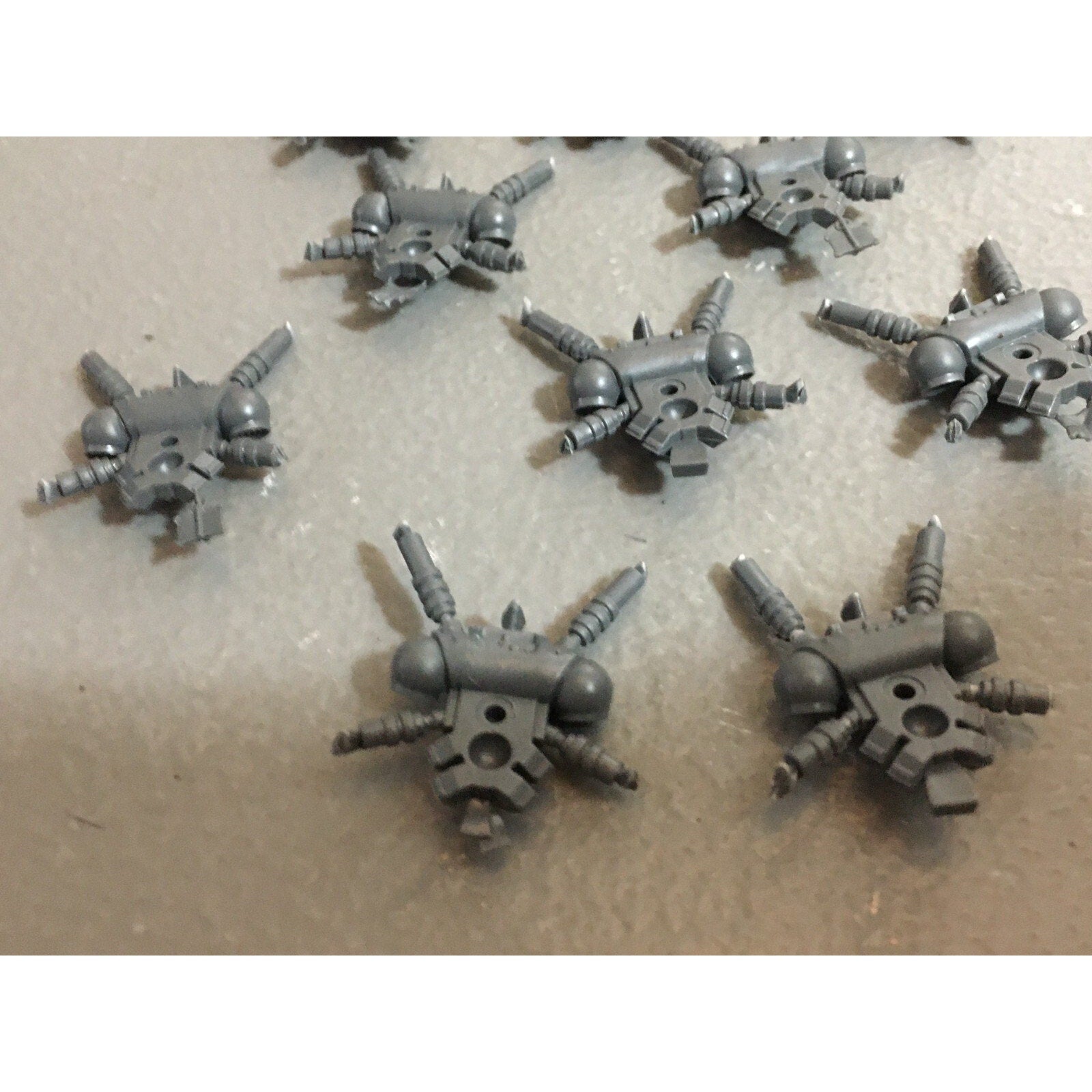 A20084 WARHAMMER 40K GREY KNIGHTS BITS LOT STRIKE BACKPACK 10 PK GAMES WORKSHOP