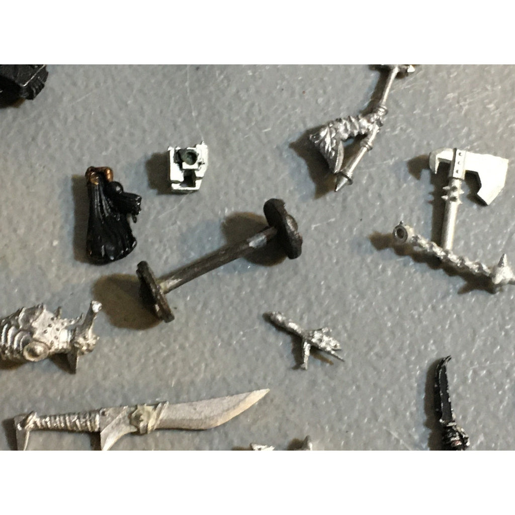 A32545 UNKNOWN MINIATURES ALL METAL BITS & INCOMPLETE LOT FANTASY