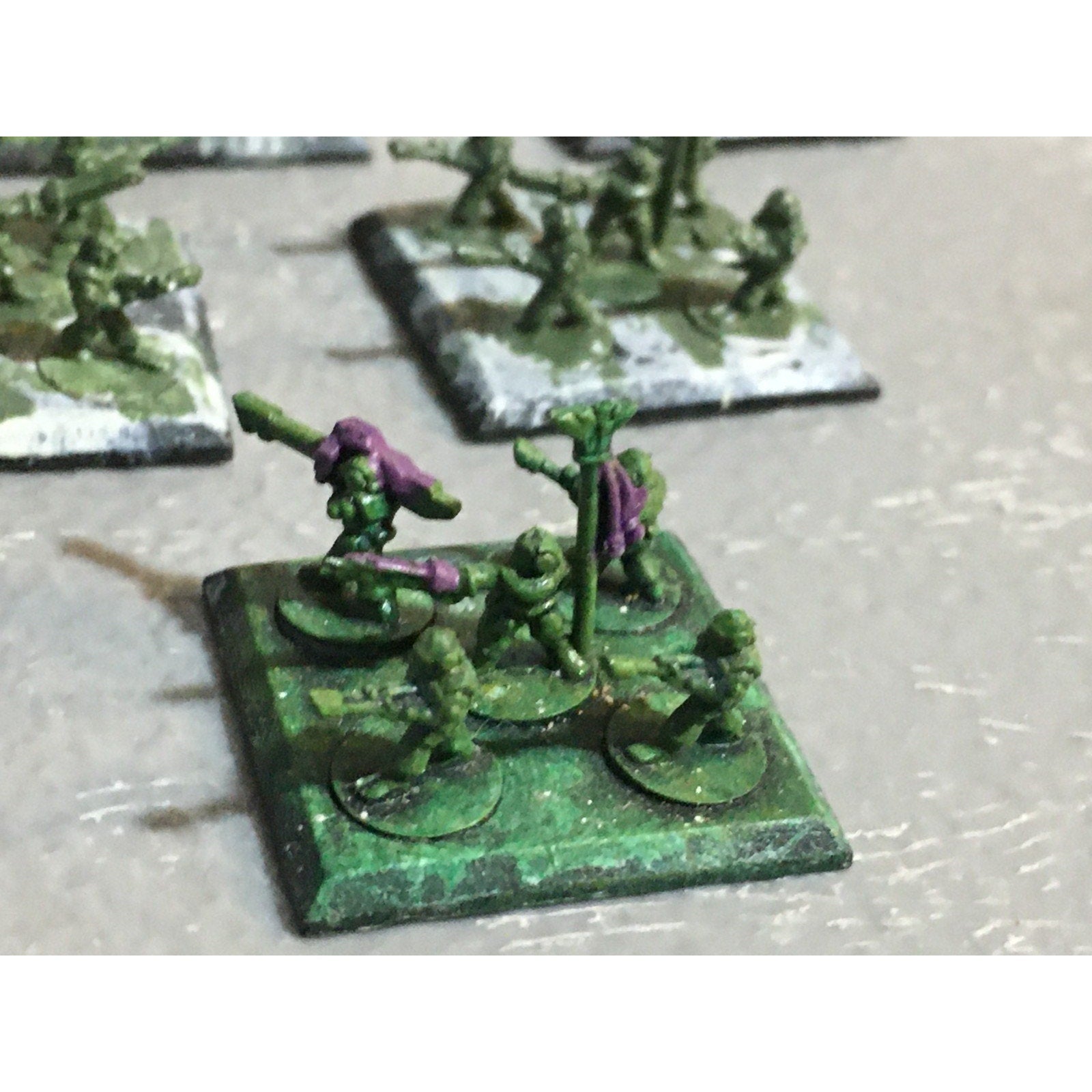 A24551 EPIC 40K IMPERIAL GUARD 6 BASES INFANTRY GAMES WORKSHOP WARHAMMER