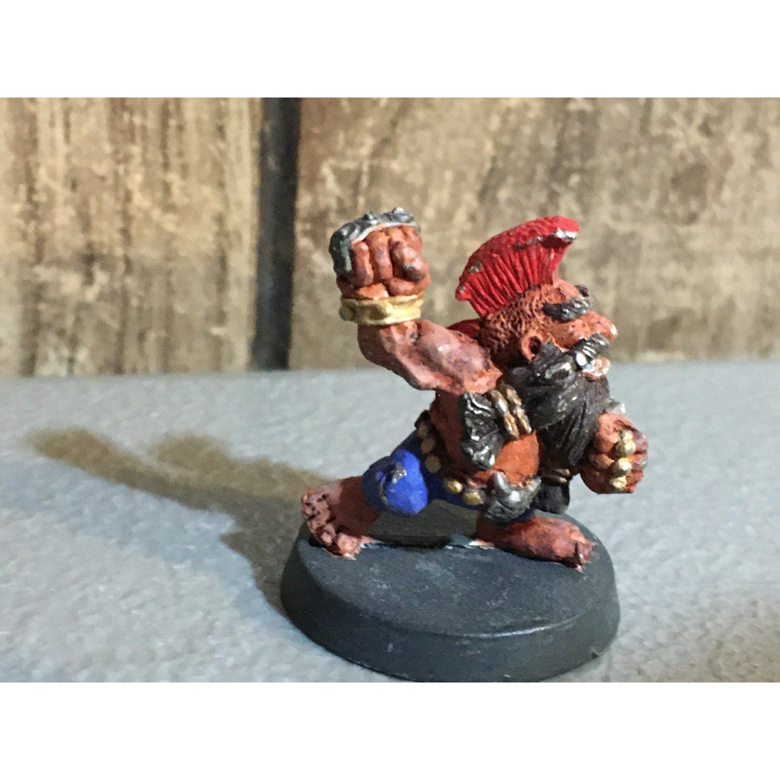 A30128 WARHAMMER BLOOD BOWL METAL DWARF TEAM TROLL SLAYER GW OOP