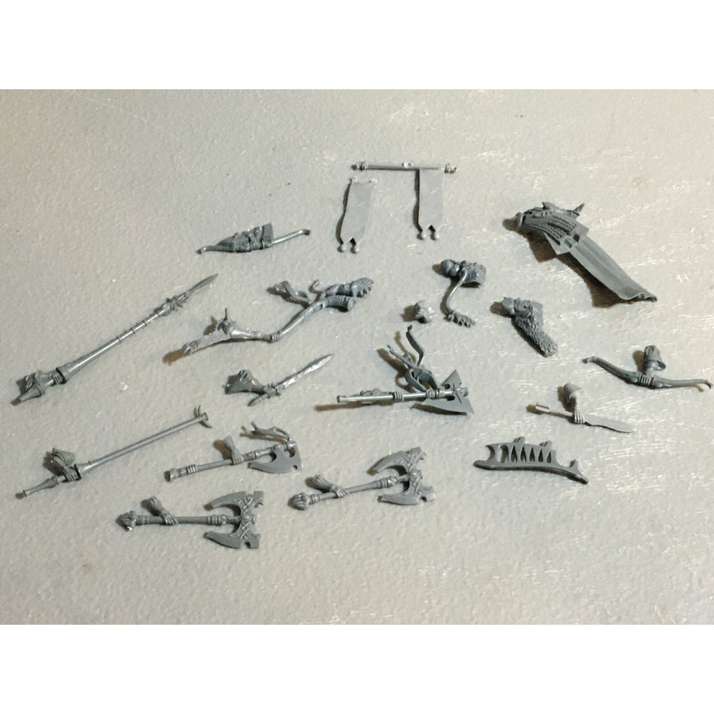 A23431 WARHAMMER FANTASY HIGH ELVES BITS LOT MIXED LIONS LANCE GAMES WORKSHOP GW