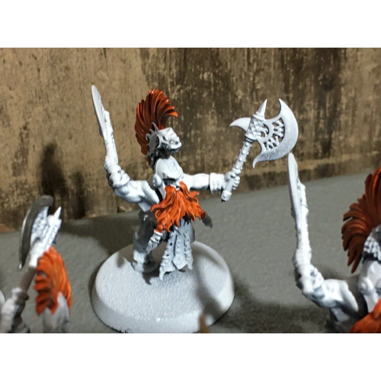 A20181 WARHAMMER FANTASY AOS FYRESLAYERS VULKITE BERZERKERS 10 PK PRIMED