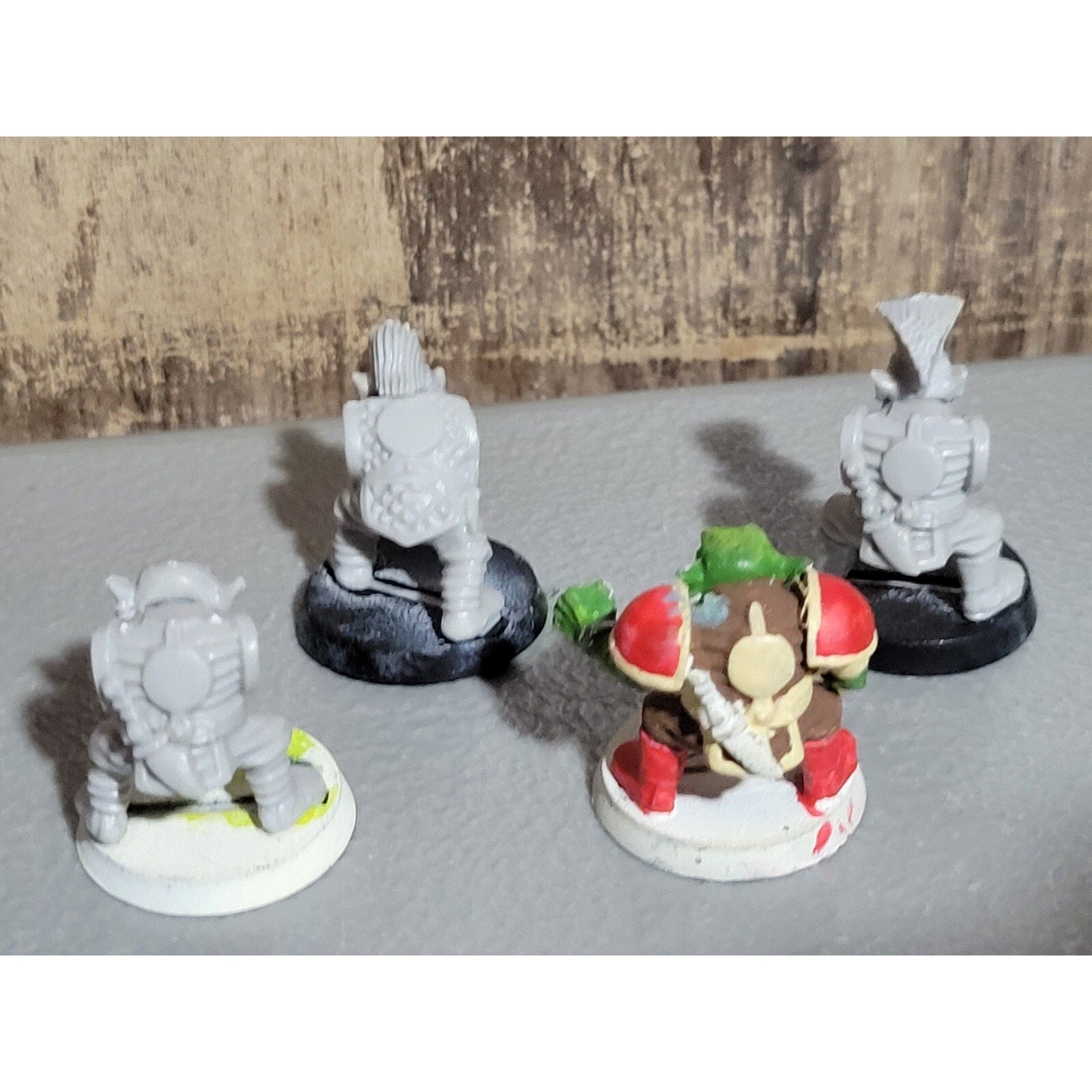 A19455 WARHAMMER 40K OOP CITADEL SPACE ORKS BOYZ INCOMPLETE 4 PK PLASTIC