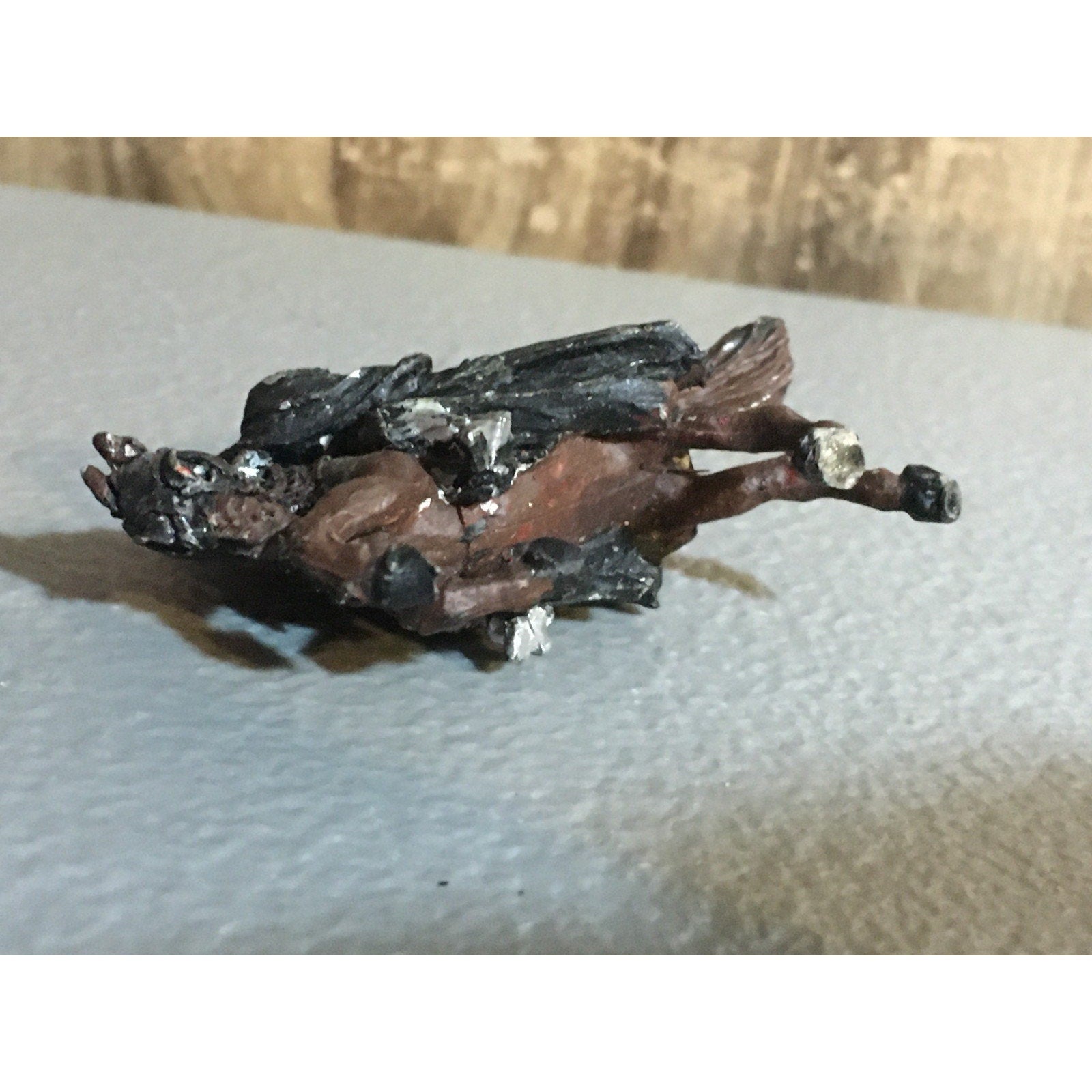 A31077 LOTR LORD OF RINGS GW GAMES WORKSHOP METAL MOUNTED RINGWRAITH NO SWORDARM