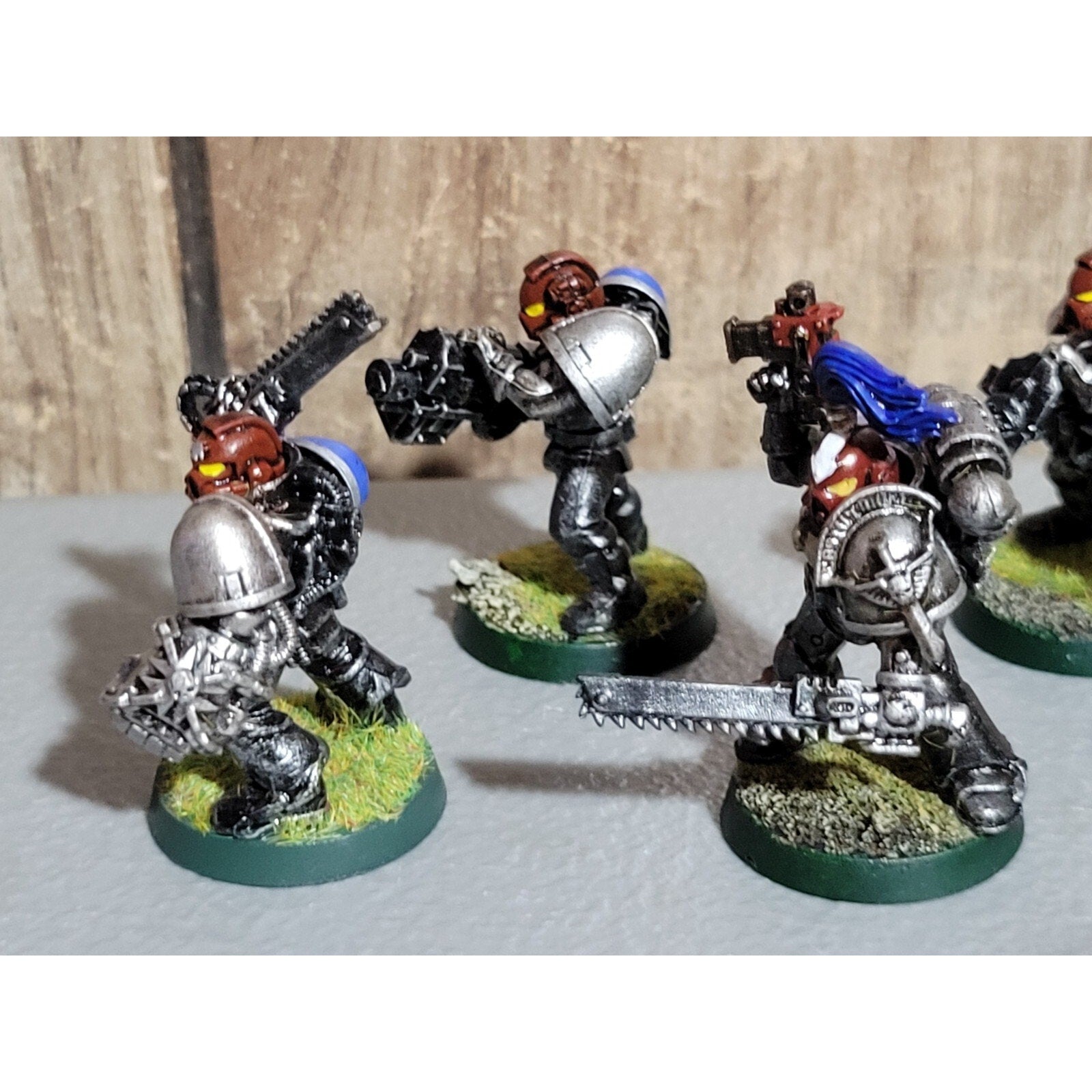 A18031 WARHAMMER 40K SPACE MARINES 5 PK HEAVY SERGEANT MISS BACKPACKS