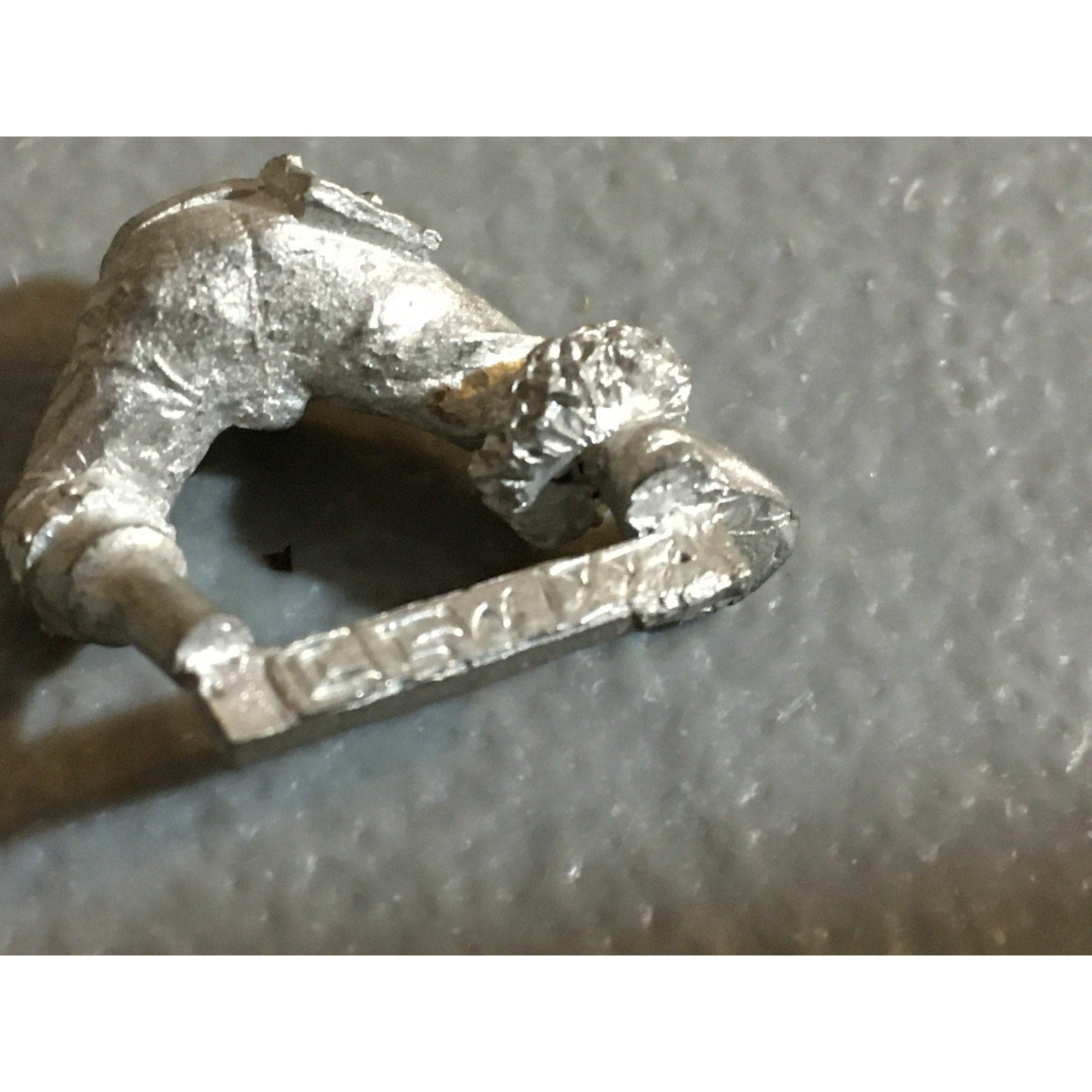 A32481 WARHAMMER 40K SPACE ORKS GORKAMORKA METAL BIONIC PEG LEG BIT GW