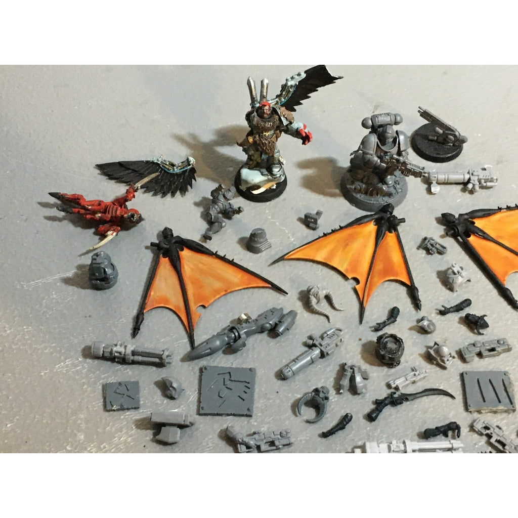 A20141 WARHAMMER 40K BITS LOT MECHANICUS SPACE MARINES ELDAR TAU