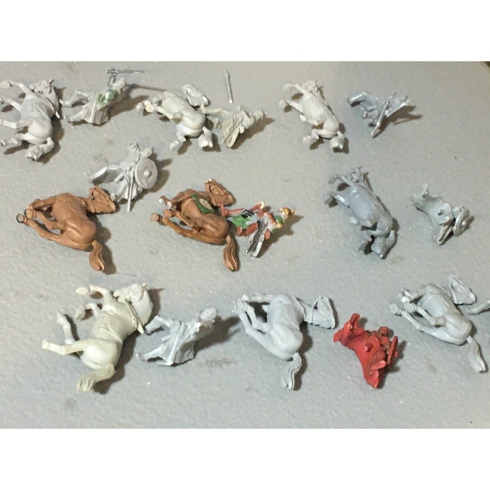 A30432 LOTR LORD OF RINGS GW GAMES WORKSHOP RIDERS ROHAN INCOMPLETE LOT 9 PK