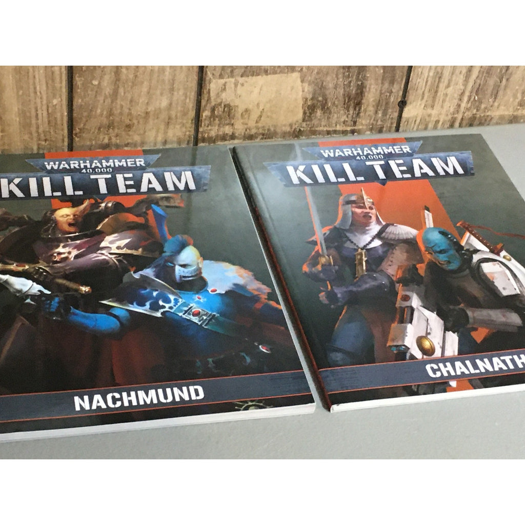 BOOK WARHAMMER 40K KILL TEAM NACHMUND & CHALNATH SOFTBACK SB USED GW