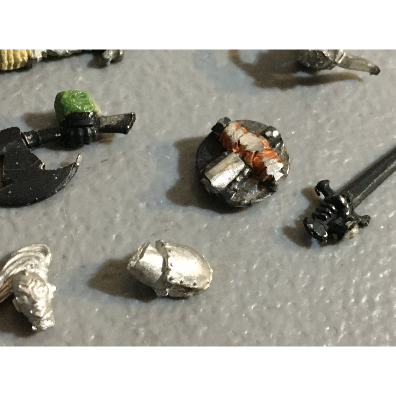 A32543 UNKNOWN MINIATURES ALL METAL BITS & INCOMPLETE LOT FANTASY