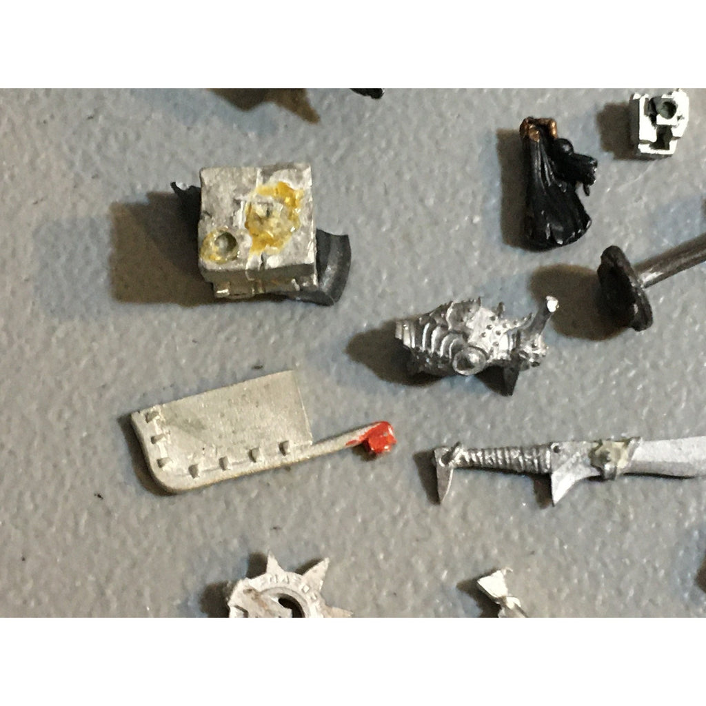 A32545 UNKNOWN MINIATURES ALL METAL BITS & INCOMPLETE LOT FANTASY