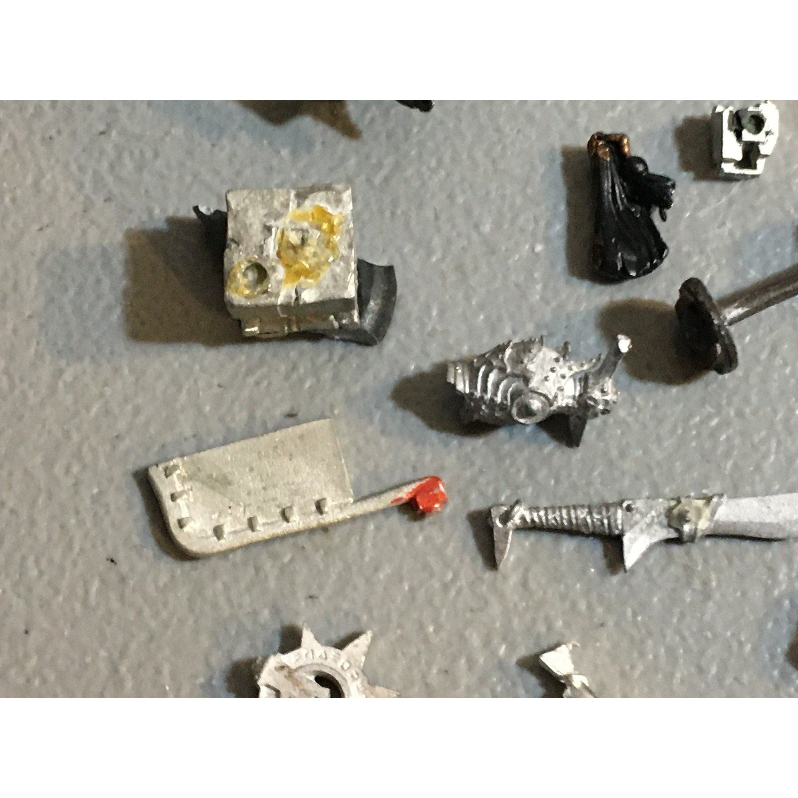 A32545 UNKNOWN MINIATURES ALL METAL BITS & INCOMPLETE LOT FANTASY