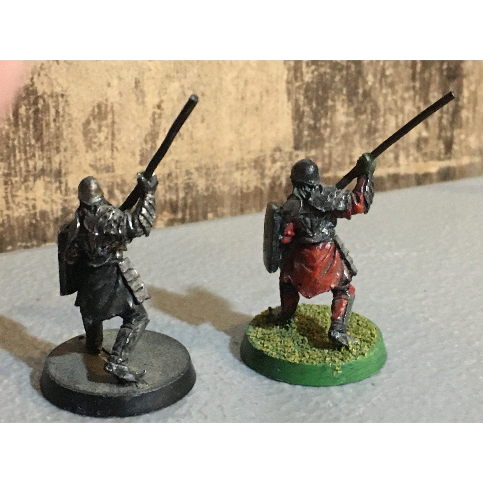 A30135 LOTR LORD OF THE RINGS GAMES WORKSHOP METAL MORDOR ORC 2 PK SPEARS GW