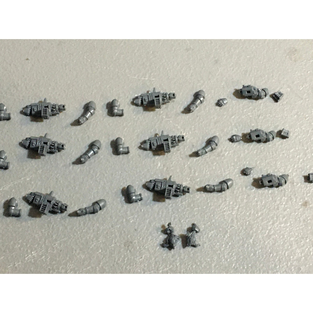 A29903 WARHAMMER 40K GREY KNIGHTS BITS LOT STRIKE PSYCANNONS STORM BOLTERS GW