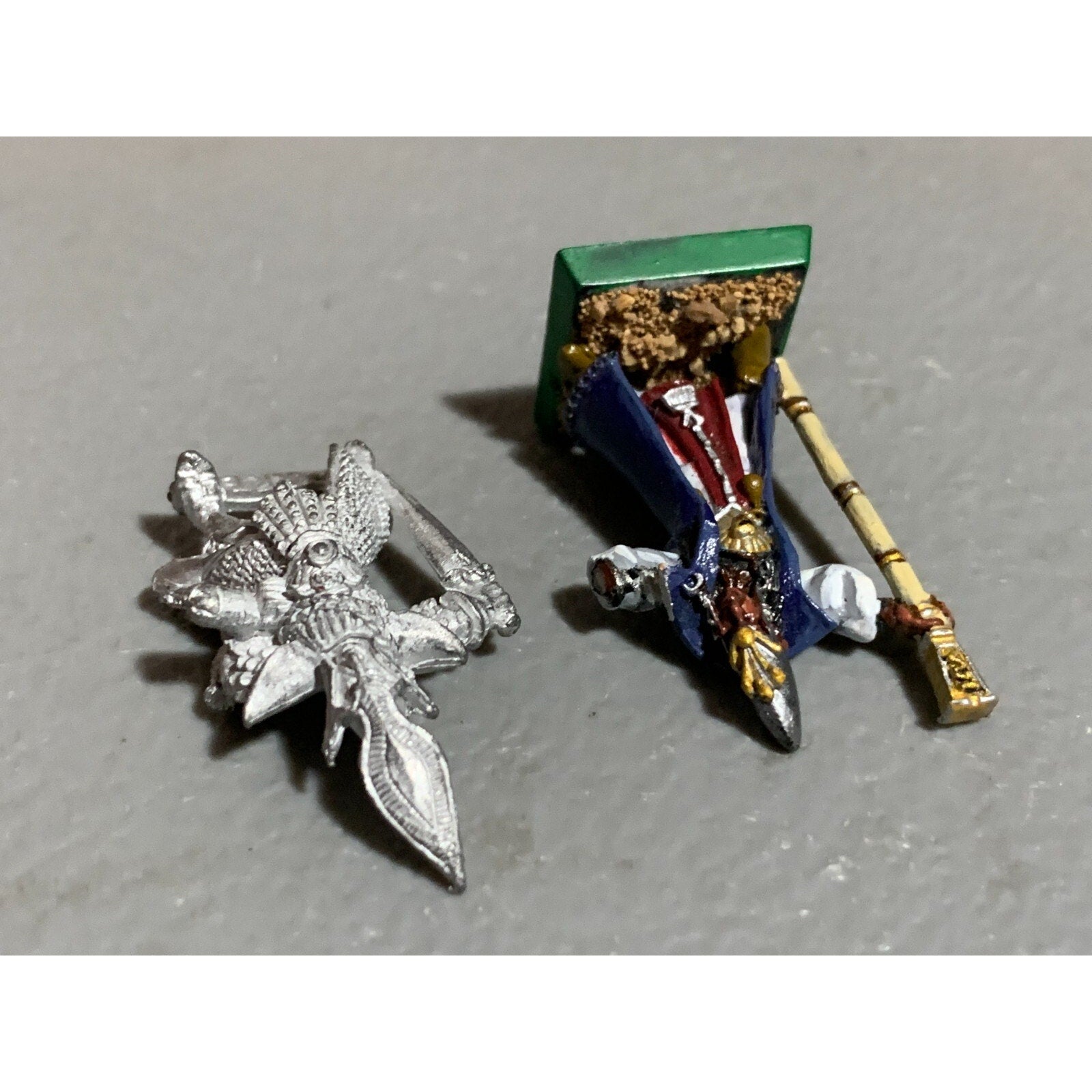 A17865 WARHAMMER FANTASY UNKNOWN DARK HIGH ELF METAL LOT