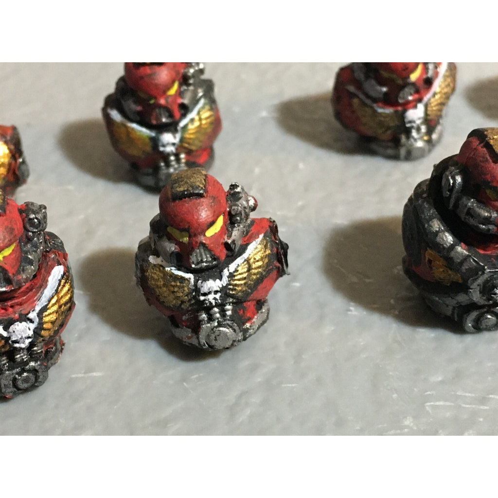 A23086 WARHAMMER 40K SPACE MARINES BITS LOT HEADS TORSOS GAMES WORKSHOP GW