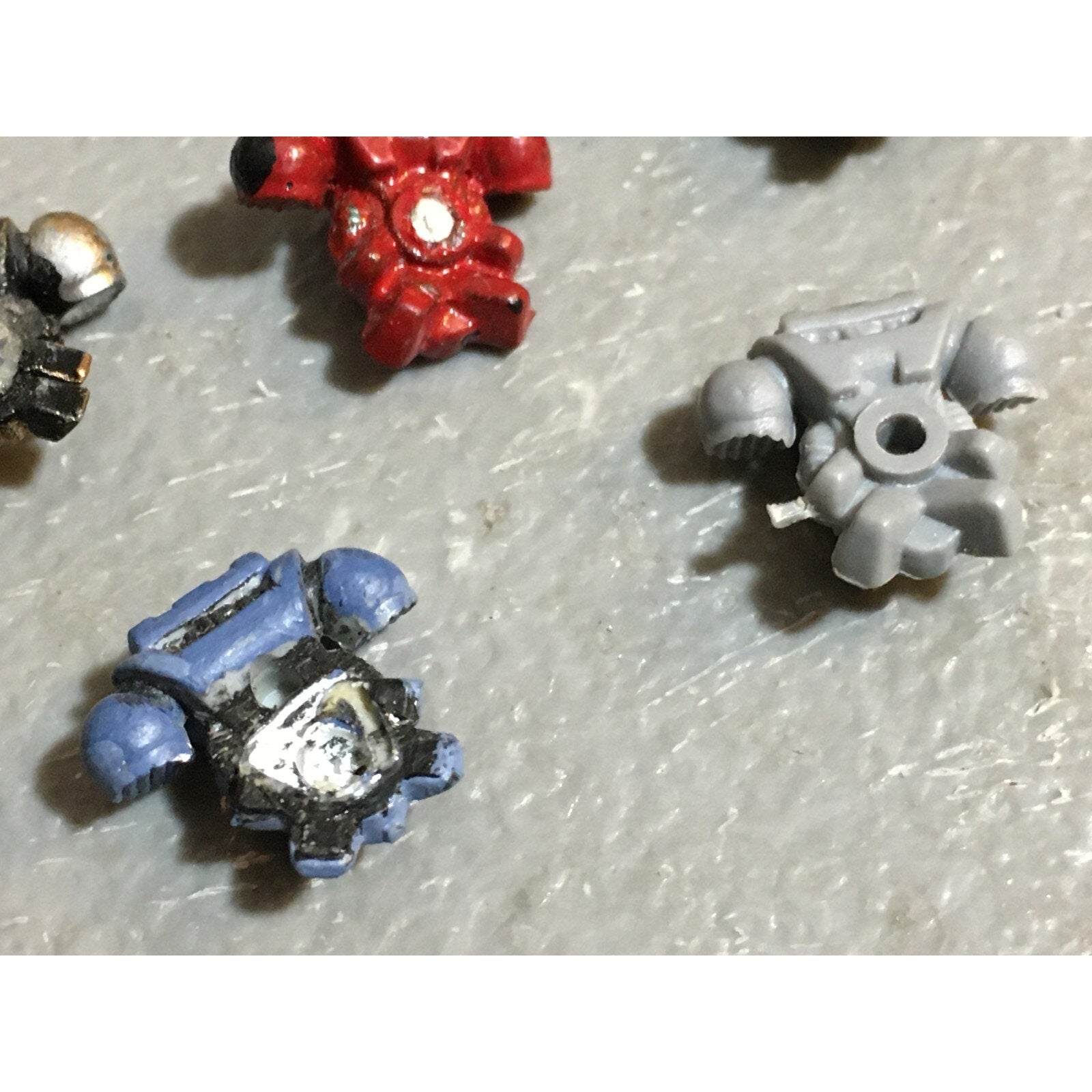 A23260 WARHAMMER 40K SPACE MARINES ROGUE TRADER BITS LOT BACKPACKS SOME CLOGD GW
