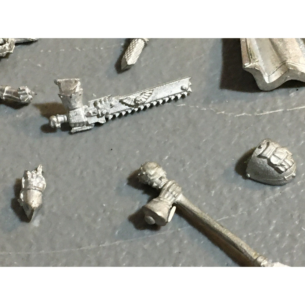 A24506 WARHAMMER 40K SPACE MARINES ALL METAL BITS LOT OOP FABIUS DARK BLOOD TERM