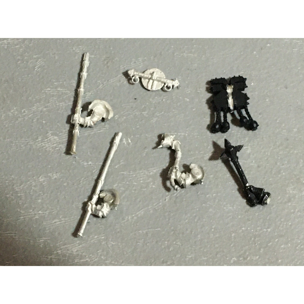A22372 WARHAMMER FANTASY WARRIORS CHAOS MORTALS METAL BITS LOT REGIMENT COMMAND