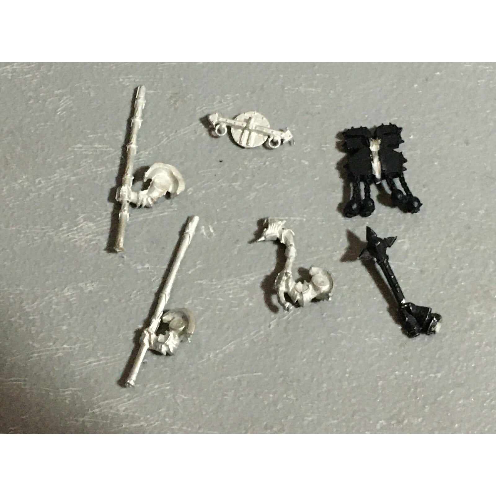 A22372 WARHAMMER FANTASY WARRIORS CHAOS MORTALS METAL BITS LOT REGIMENT COMMAND
