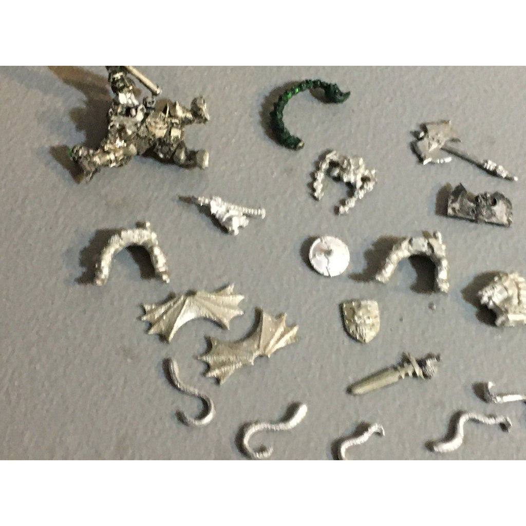 A31483 WARHAMMER FANTASY AOS ALL METAL BITS & INCOMPLETE LOT ORC DAEMON CHAOS