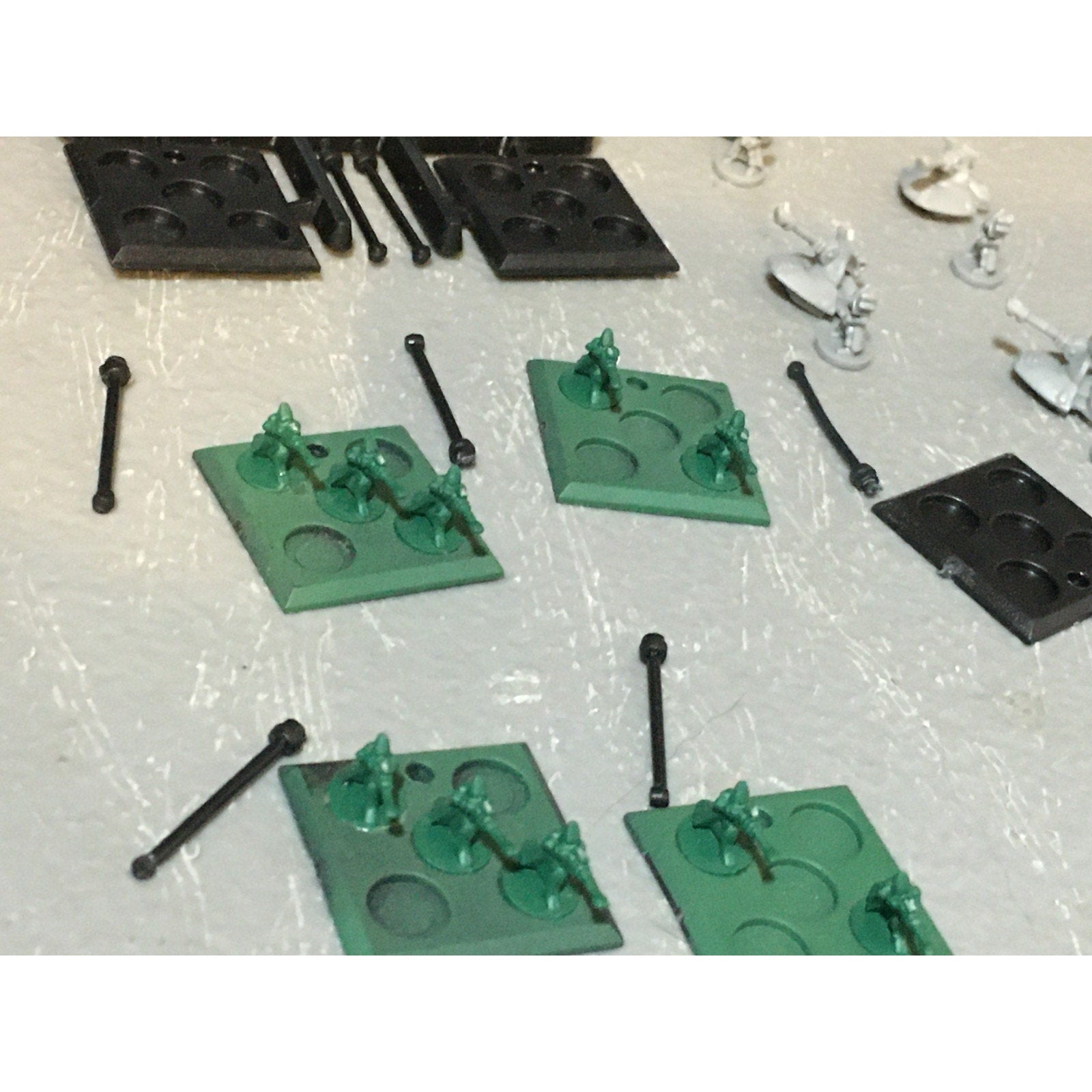 A25179 WARHAMMER 40K EPIC ELDAR CRAFTWORLDS 10 PC RANGERS + 5 ARTILLERY STANDS