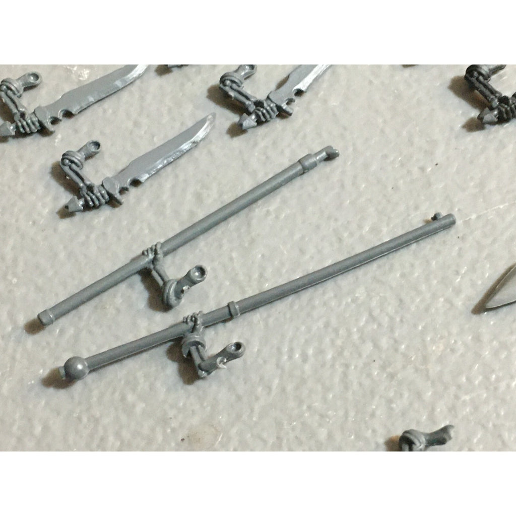 A23419 WARHAMMER FANTASY VAMPIRE COUNTS BITS LOT SKELETON WIGHT SPEAR SWORD ARMS