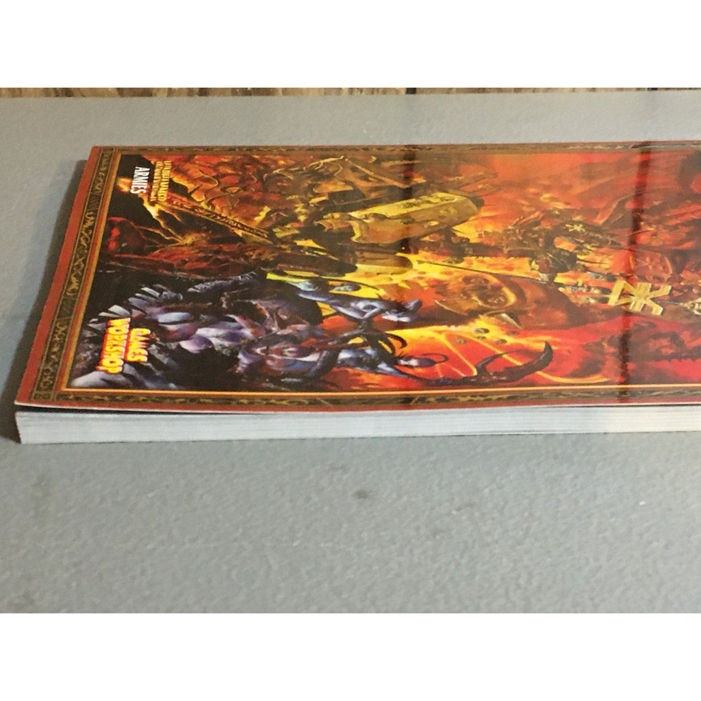 BOOK WARHAMMER FANTASY DAEMONS OF CHAOS ARMY BOOK GW GAMES WORKSHOP