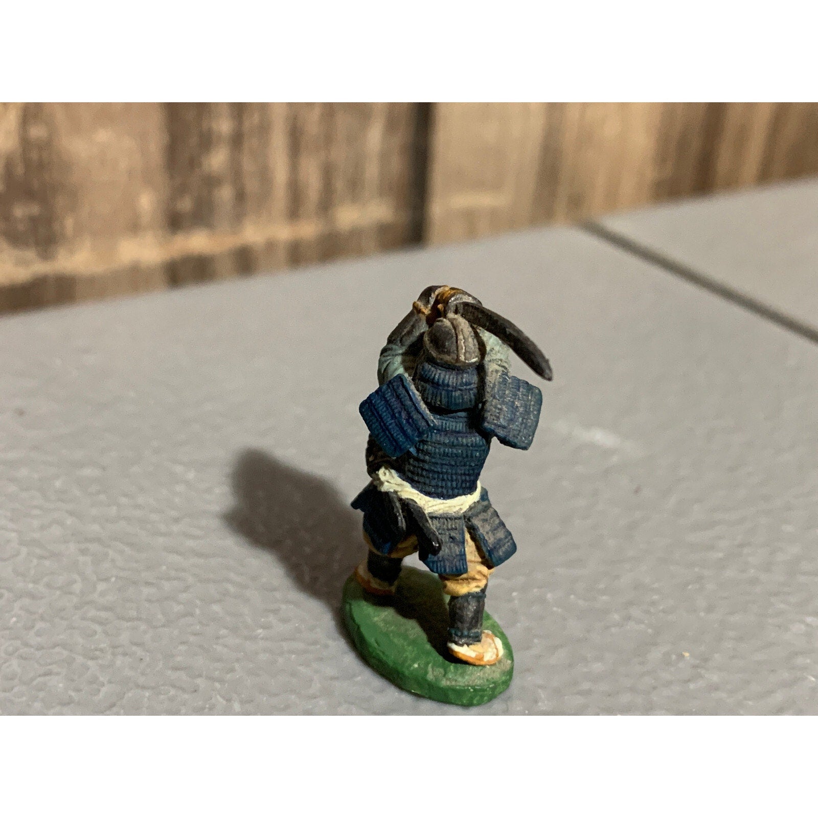 A10007 RAL PARTHA METAL OOP SAMURAI W SWORD OVERHEAD PAINTED