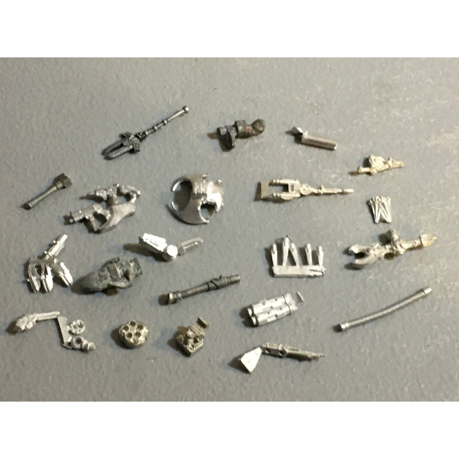 A32546 UNKNOWN MINIATURES ALL METAL BITS & INCOMPLETE LOT SCI-FI FUTURISTIC