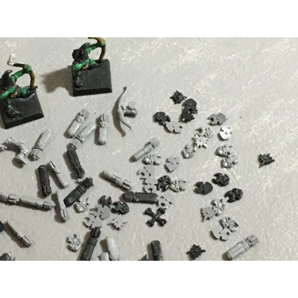 A22311 WARHAMMER FANTASY ORCS & GOBLINS BITS LOT GOBLIN ARCHER GAMES WORKSHOP GW