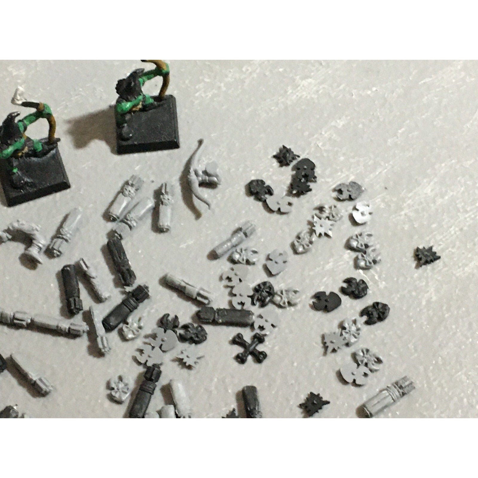 A22311 WARHAMMER FANTASY ORCS & GOBLINS BITS LOT GOBLIN ARCHER GAMES WORKSHOP GW