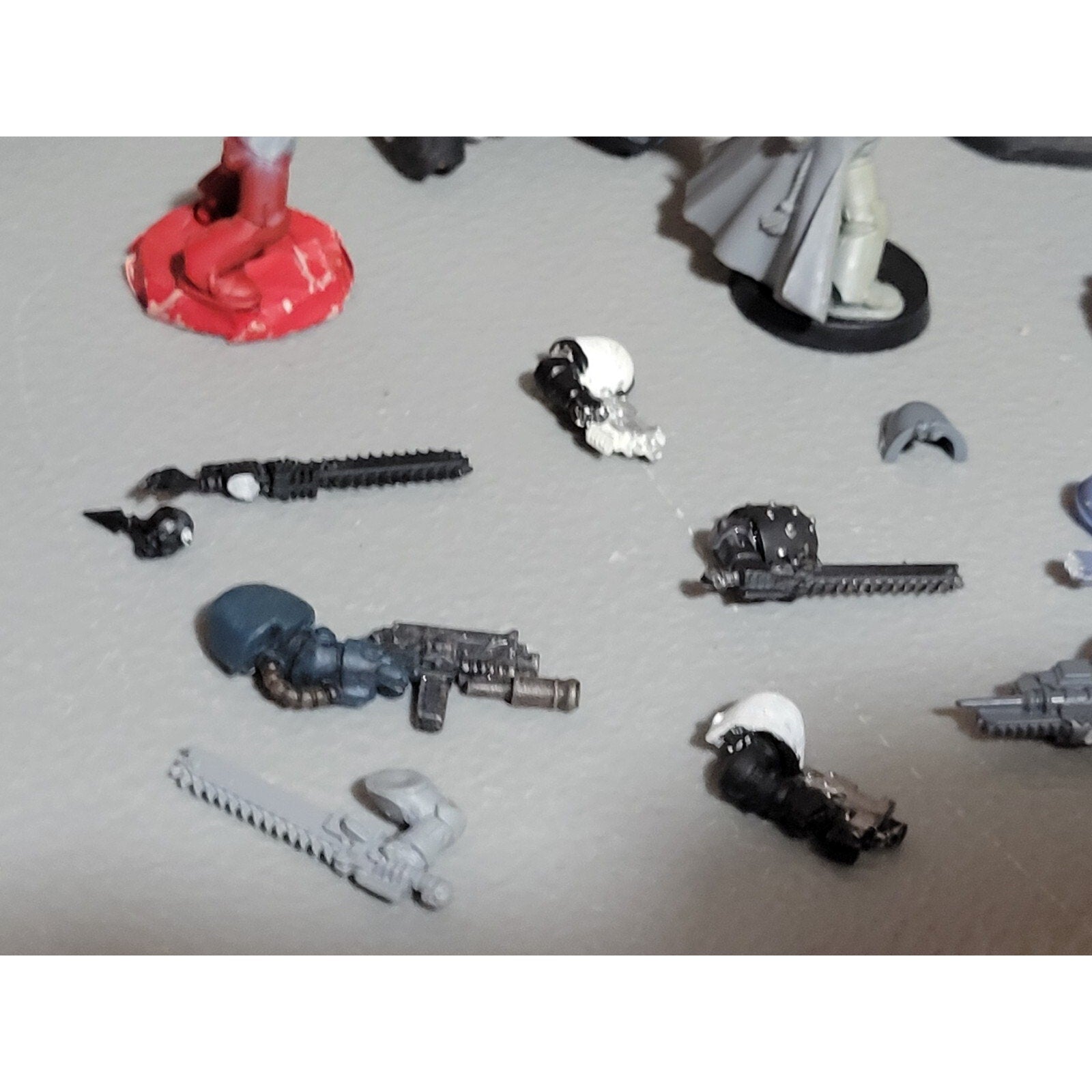 A19115 WARHAMMER 40K SPACE MARINES LOT CAPTAIN BIKE NARTHECIUM ASSAULT