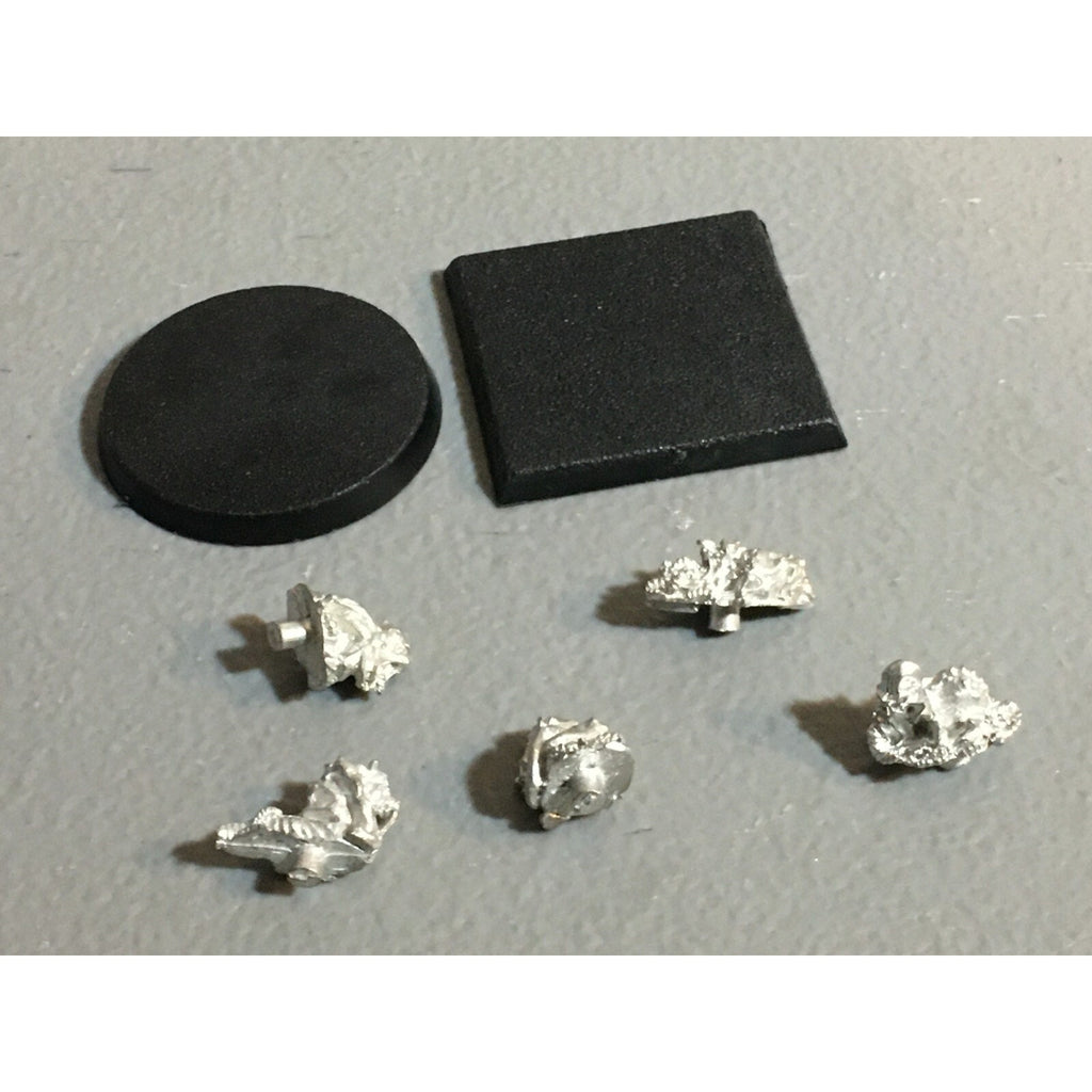 A23855 WARHAMMER FANTASY 40K CHAOS DAEMONS METAL OOP NURGLING 5 PK W BASE GW