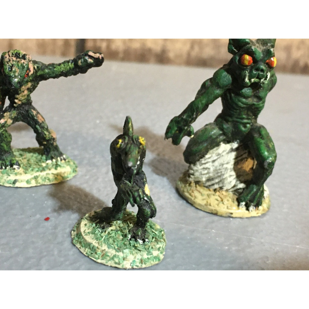 A24863 UNBRANDED METAL TABLETOP OLD OOP D&D FANTASY SWAMP SEA MONSTER MINIATURES