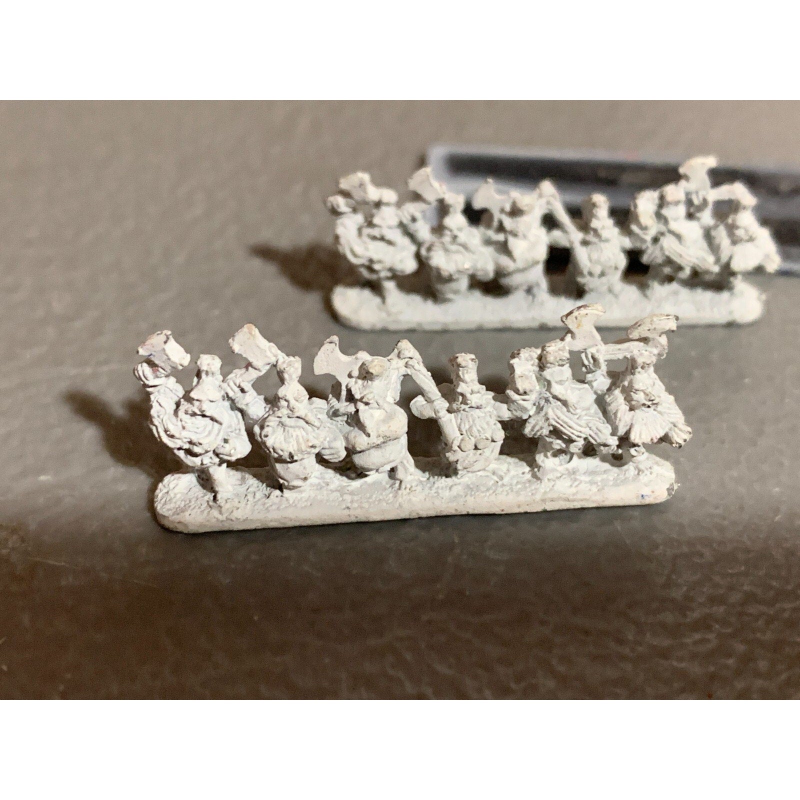 A16658 WARMASTER WARHAMMER DWARF TROLLSLAYERS 6 STANDS METAL GAMES WORKSHOP