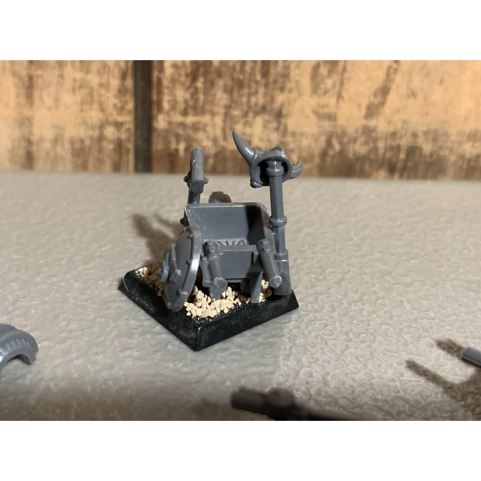 A16705 WARHAMMER AOS FANTASY DWARFS DWARVES ARTILLERY WHEELBARROW CANNON BITS