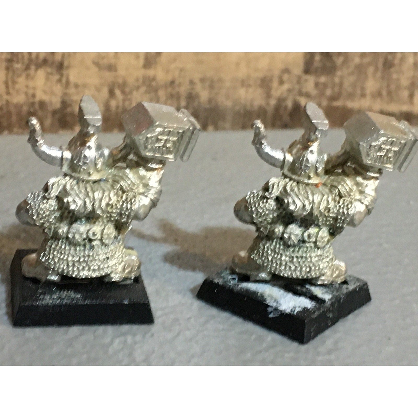 A30735 WARHAMMER FANTASY OOP DWARFS METAL ANVIL OF DOOM GUARD 2 PK GW