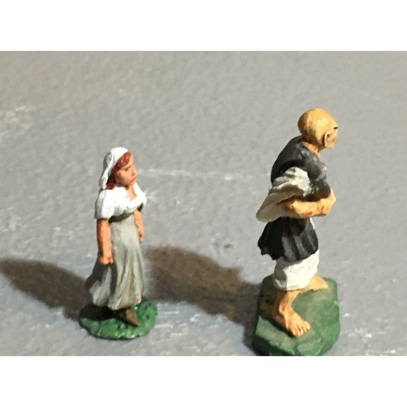 A10122 CITADEL PRE SLOTTA METAL RARE OOP HUMAN VILLAGERS PEASANTS 2 PK PAINTED