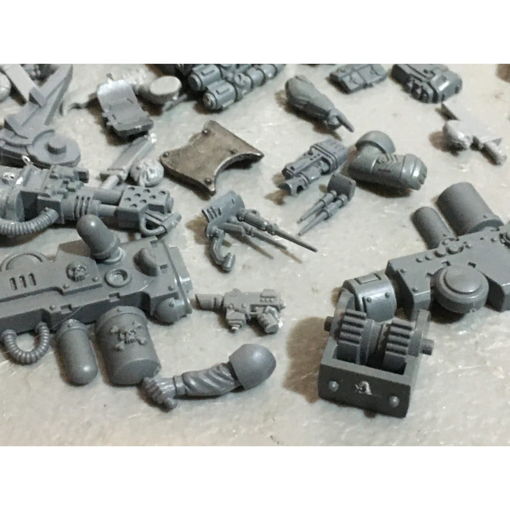 A20138 WARHAMMER 40K IMPERIAL GUARD ASTRA MILITARUM BITS LOT VEHICLE ARMS GUNS