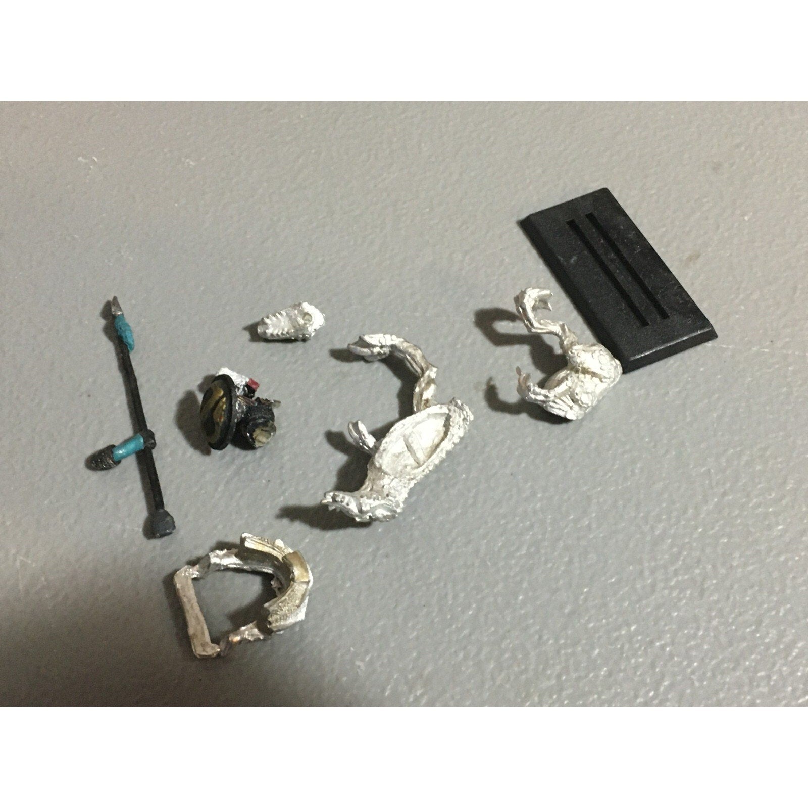 A20379 WARHAMMER FANTASY DARK ELVES METAL COLD ONE KNIGHT NO TAIL