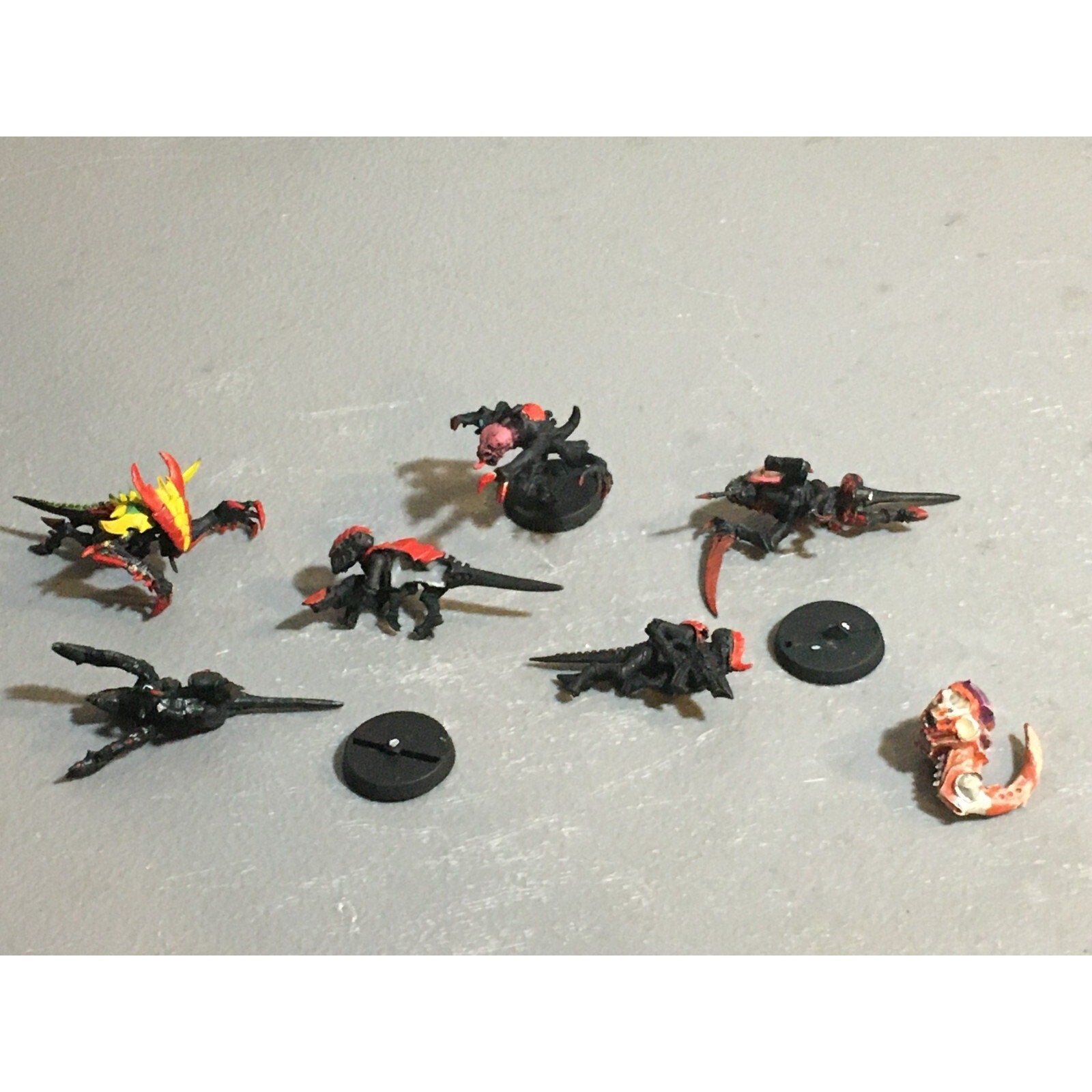 A20394 WARHAMMER 40K TYRANIDS INCOMPLETE TROOP LOT + METAL LICTOR TORSO BIT GW
