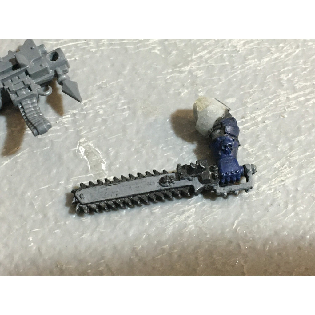 A23042 WARHAMMER 40K CHAOS SPACE MARINES BITS LOT MIXED ARMS GAMES WORKSHOP GW