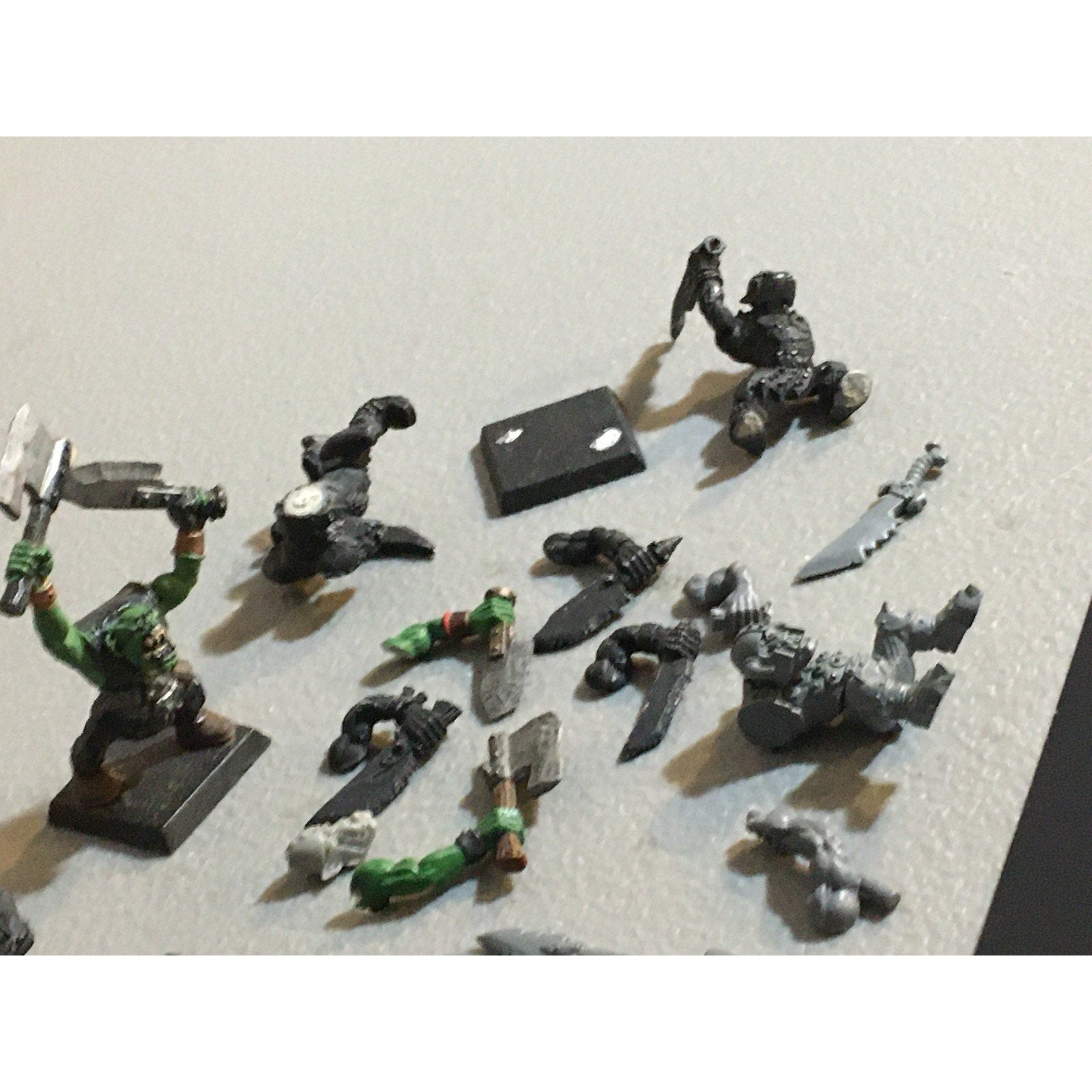 A33618 WARHAMMER FANTASY ORCS & GOBLINS INCOMPLETE BOYZ + BITS LOT GW