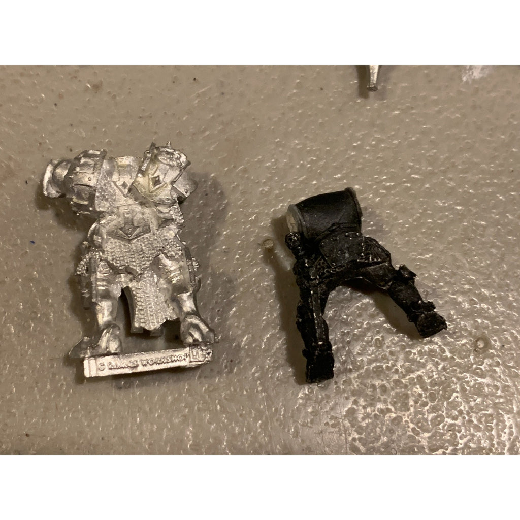 A27042 WARHAMMER AOS FANTASY ALL METAL BITS LOT CLIPPED CHAOS KNIGHTS ARMS