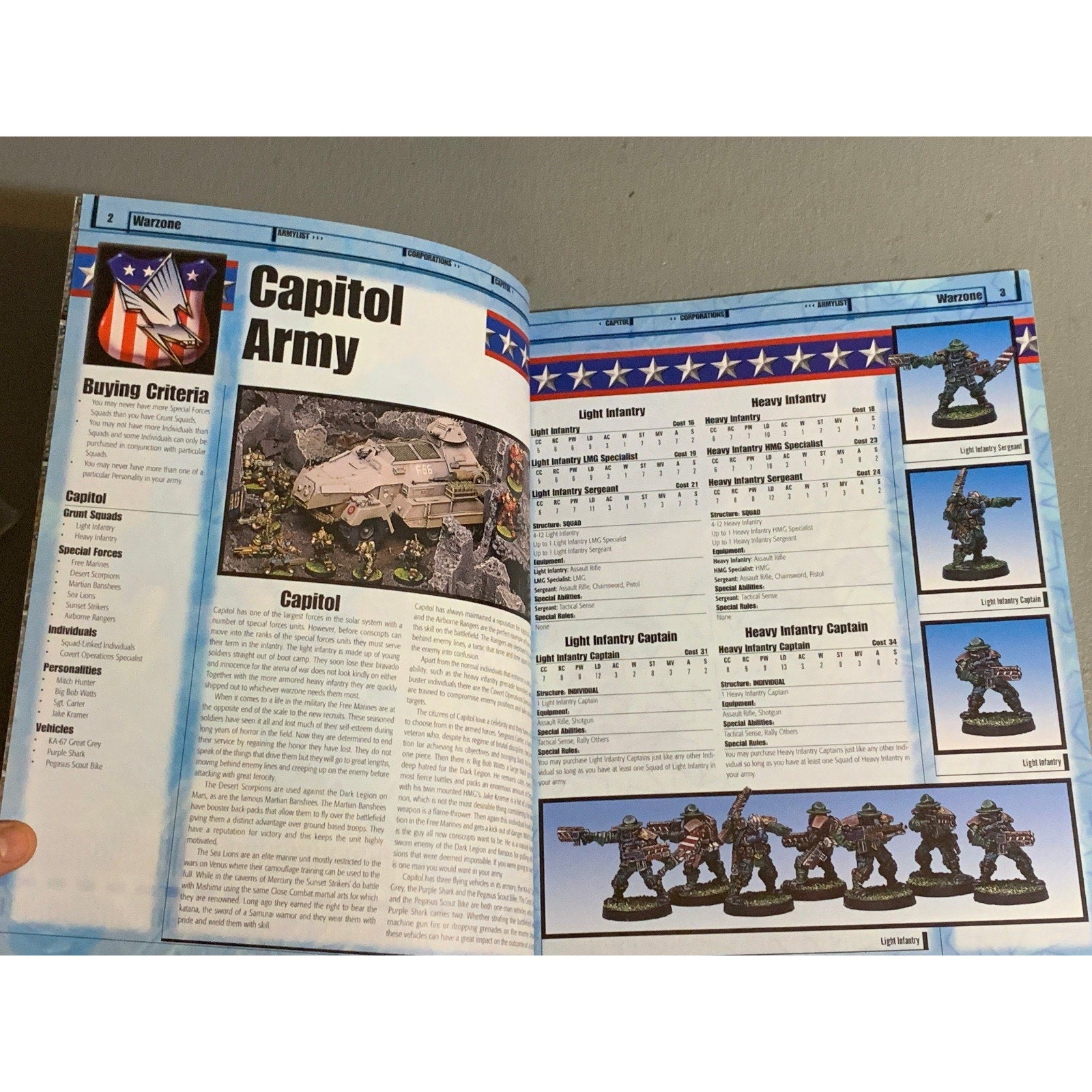 A31647 WARZONE MUTANT CHRON HHG HEARTBREAKER ARMY BOOK PLAYED THE FORCES OF WAR