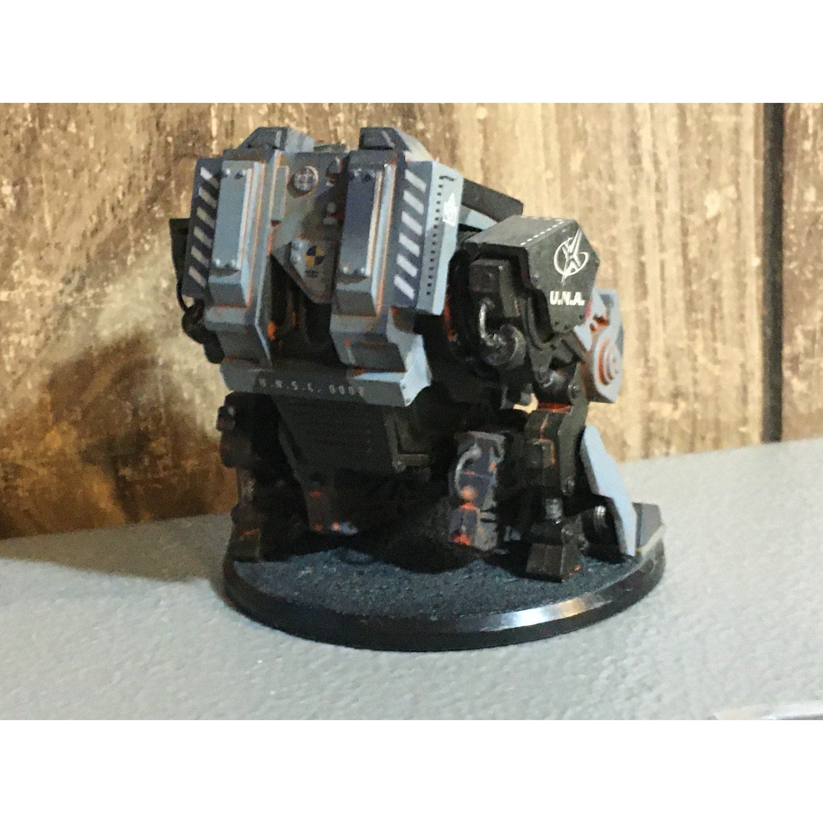 A33508 RACKHAM AT-43 UNA FIRE TOAD MINIATURE W CARDS